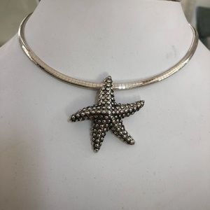 New, starfish necklace